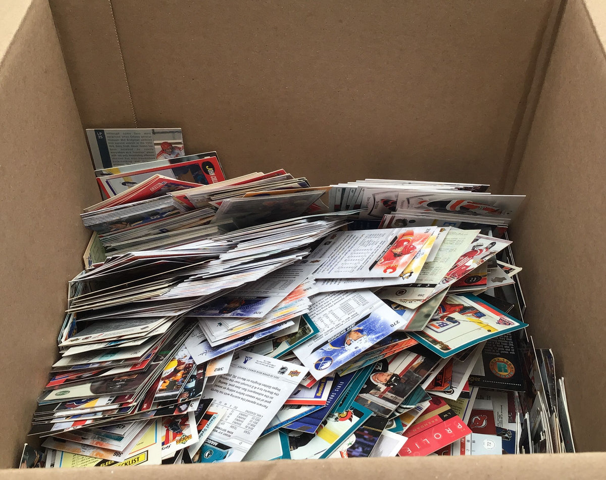 6.3  LB Lot of Hockey NHL Cards. Medium Box, Unsorted