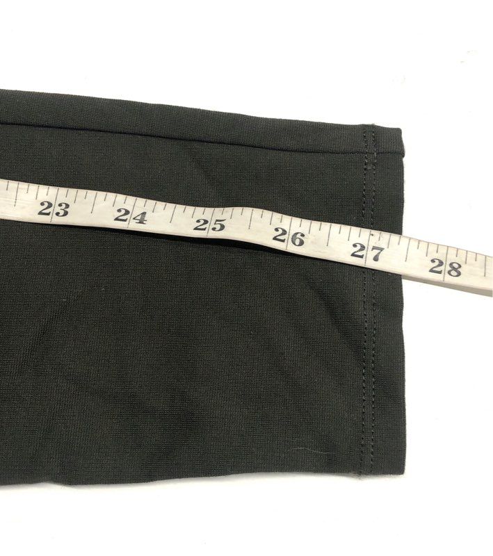 Ann Taylor Women's Black Side Zip Ponte Skinny Tapered Stretch Pants Sz 6