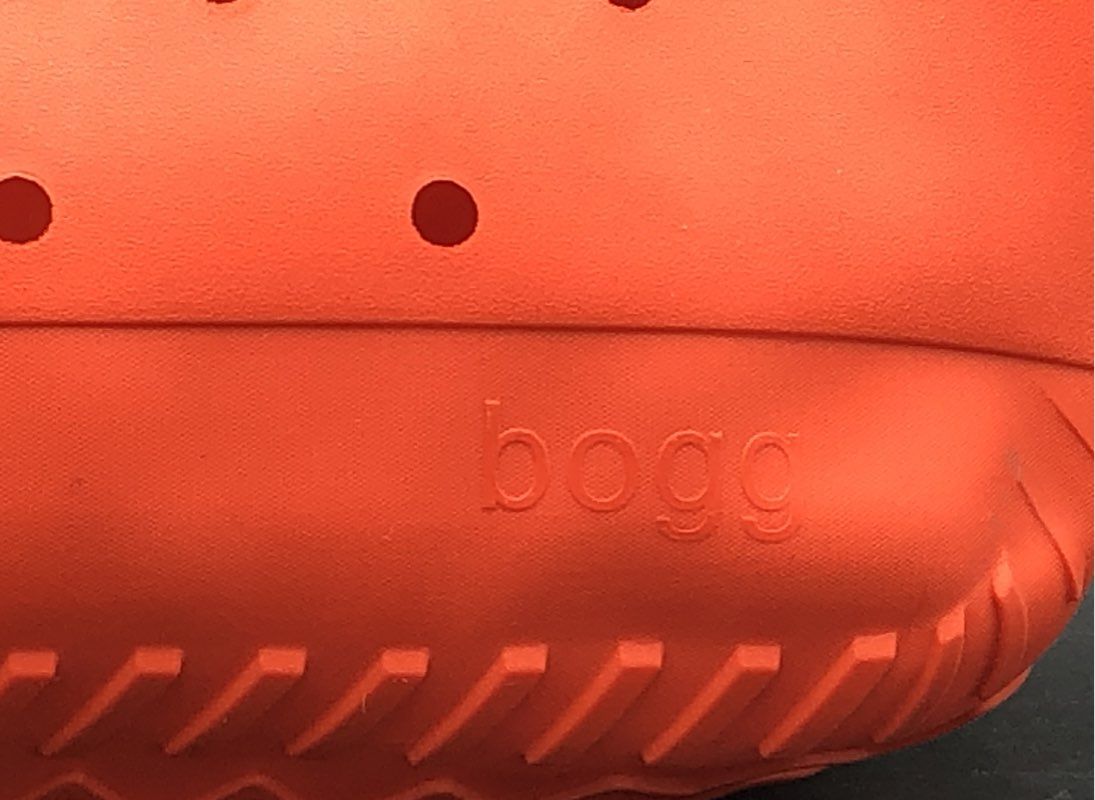 Bogg Orange Tote Bag