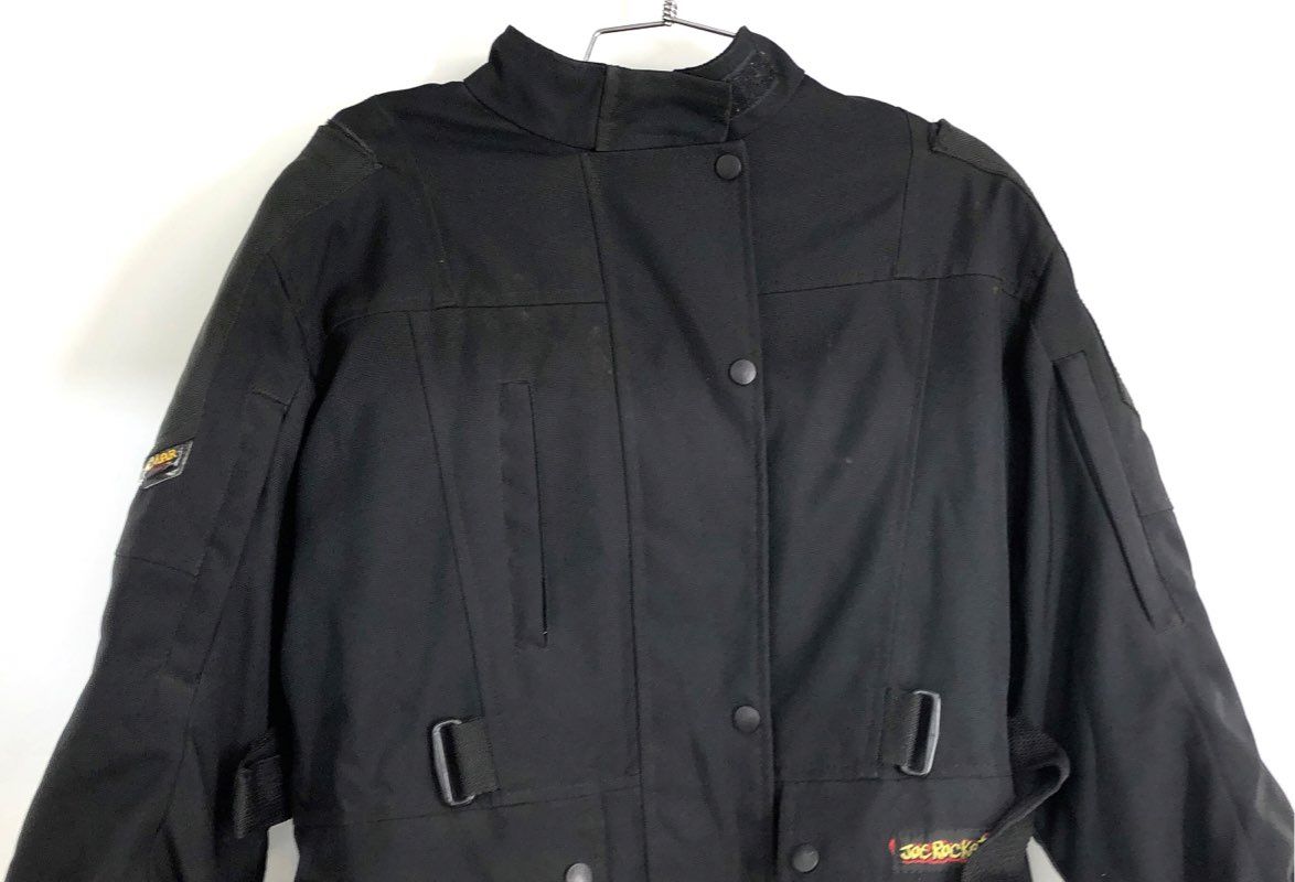 Joe Rocket Women's Black Ballistic Series Motorcycle Jacket Sz M