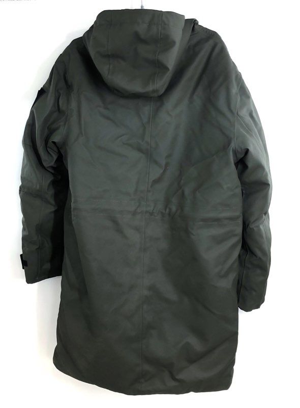 Rains Men's Olive Green Glacial Parka Waterproof Hooded Winter Jacket NWT Sz L