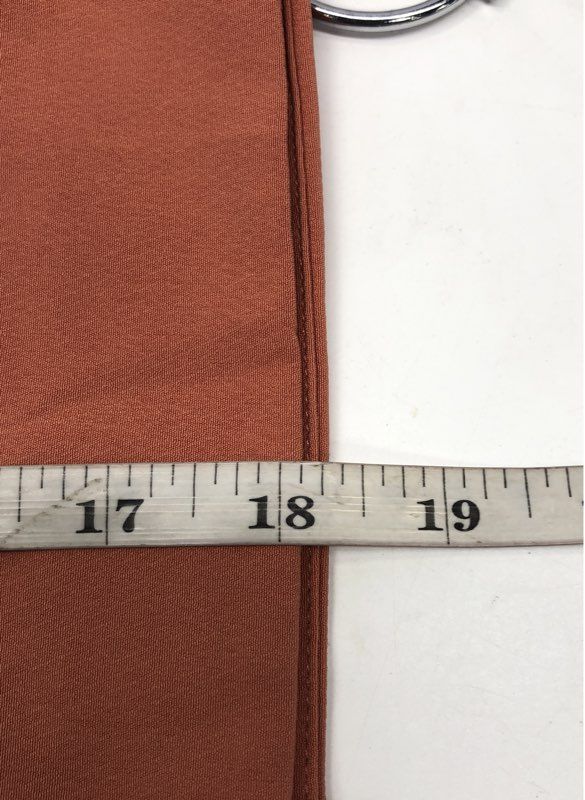 32 Degrees Women's Burnt Orange Ribbed Waist Active Skort 18in Length NWT Sz L