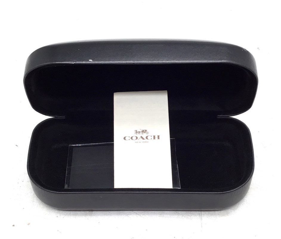 Coach Mens Black Sunglasses Case Lot Of 3