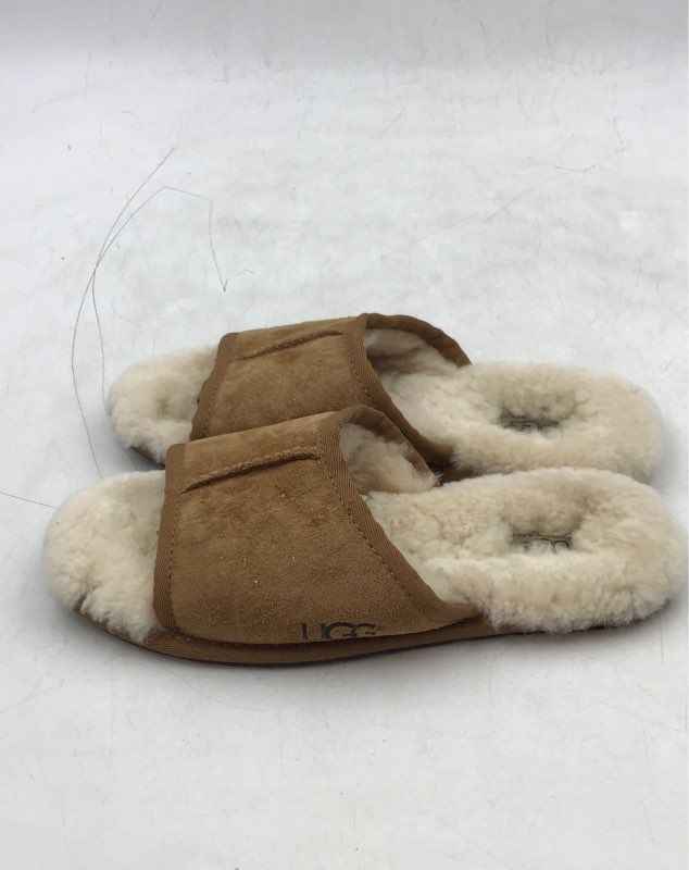 UGG Women&#39;s Brown Slide Slippers - Size 7