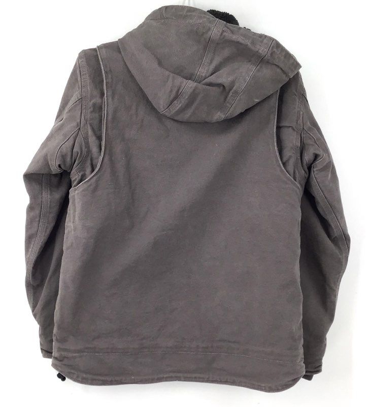 Y2K 2000s Carhartt Boys Gray Work Jacket - Size S(4/6)