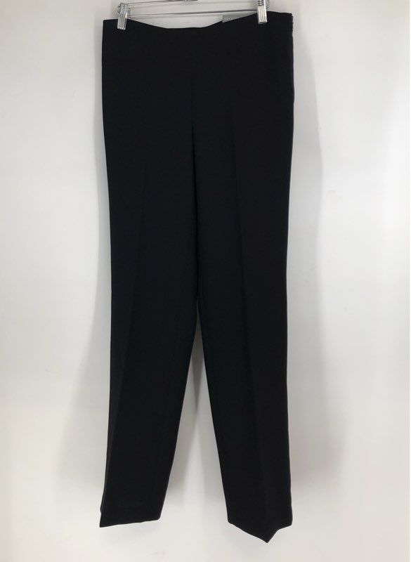 NWT Talbots Women's Black Crepe Wide-Leg Trouser Pant - Size 2