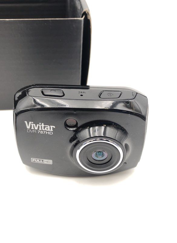 Campark ACT74 & Vivitar DVR 787HD Action Camera Dashcam Lot 3 Piece