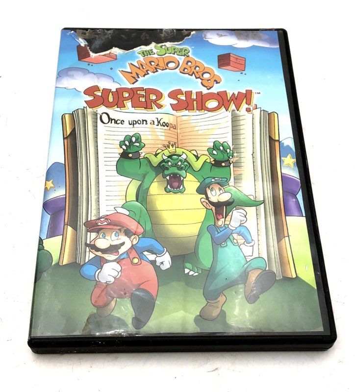 The Super Mario Bros. Super Show! 4 DVD Lot Mario of the Deep Spellbound Retro
