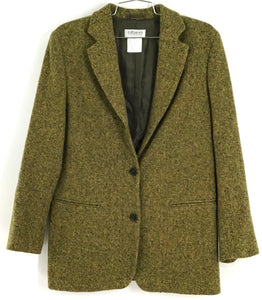 NWT Olsen Women's Green Blazer - Size 6