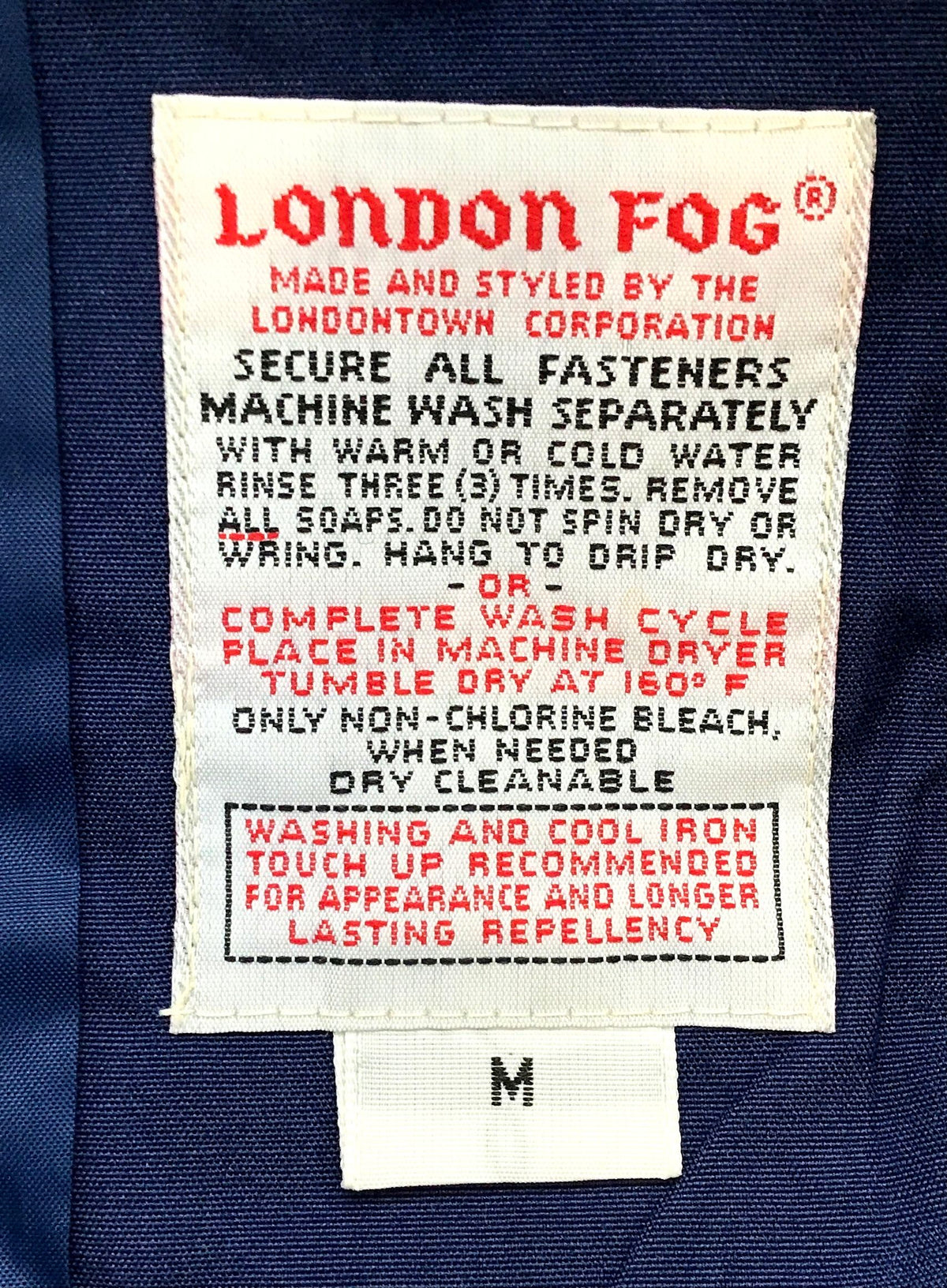 London Fog Jacket - Size M