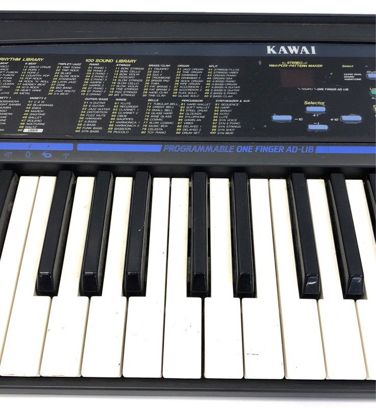 Kawai FS660 Personal Electronic Keyboard 49-Key Vintage 80s Programmable