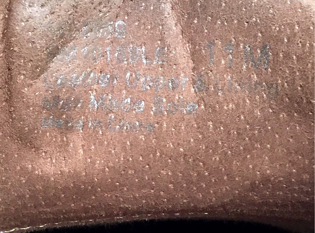 Kenneth Cole Men's Brown Oxford Dress Shoes - Size 11