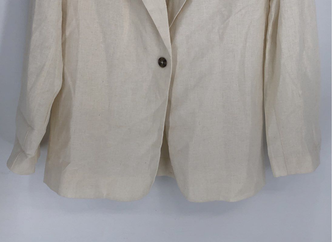 NWT Calvin Klein Women's Antique White Blazer - Size 12