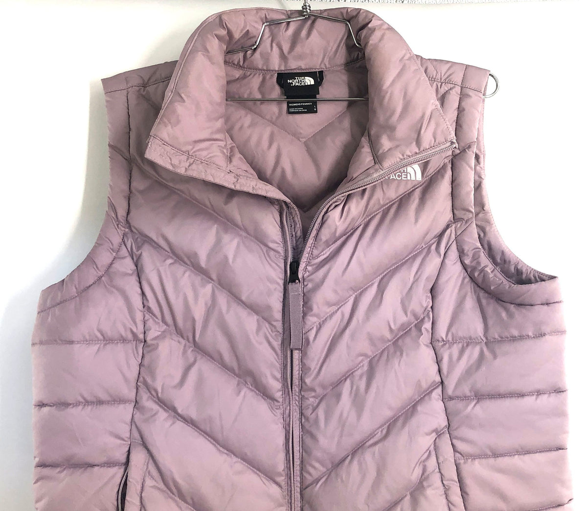 The North Face Women's Aconcagua 550 Down Puffer Vest Mauve Purple Size L