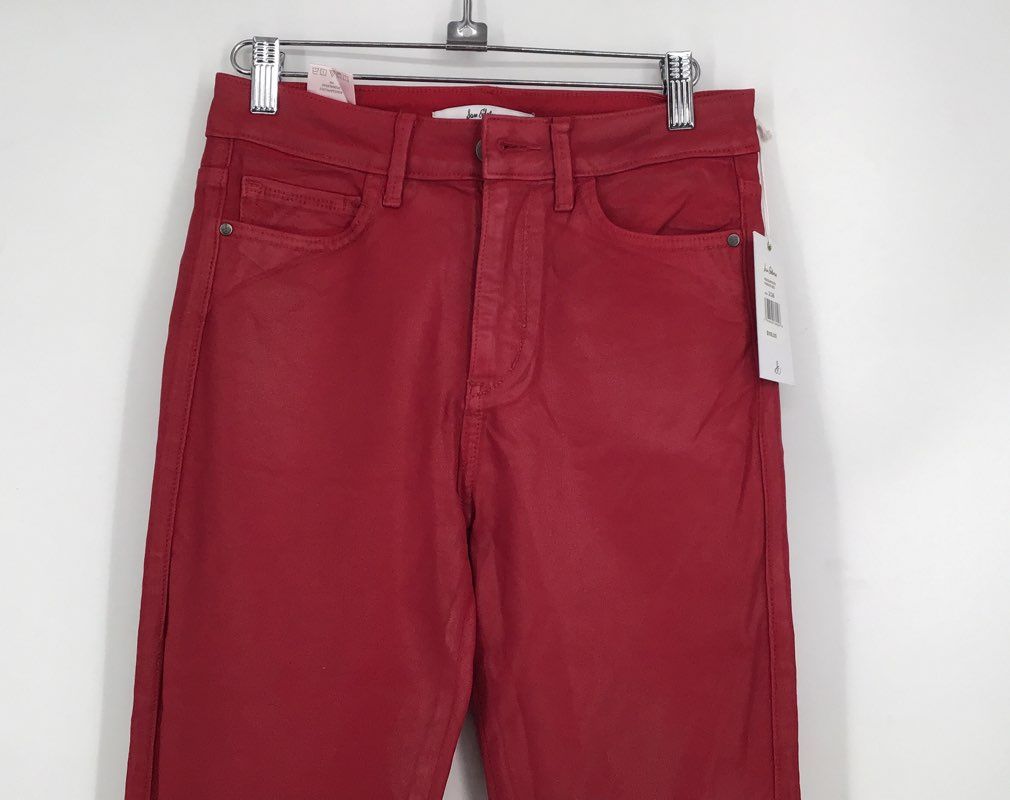 NWT Sam Edelman Women&#39;s Red Stiletto High Rise Ankle Skinny Jeans - Size 2/26