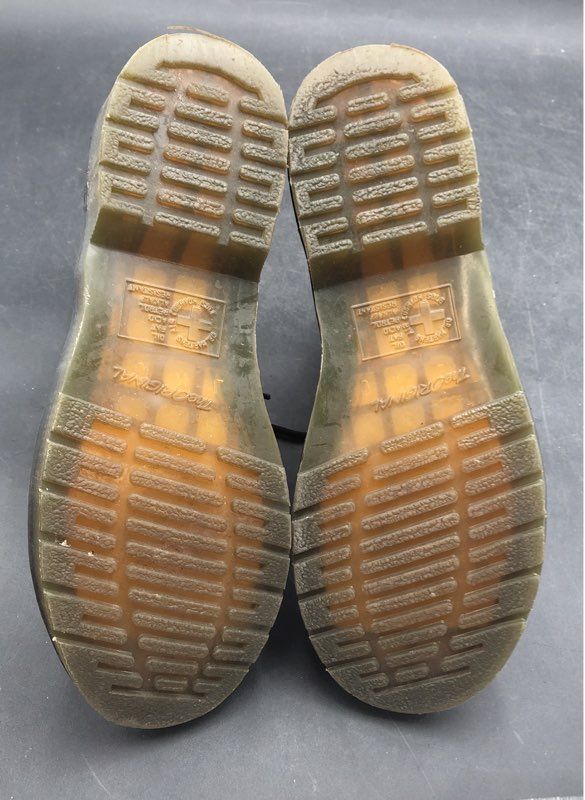 Dr. Martens Women's Black Combat Boots - Size 8