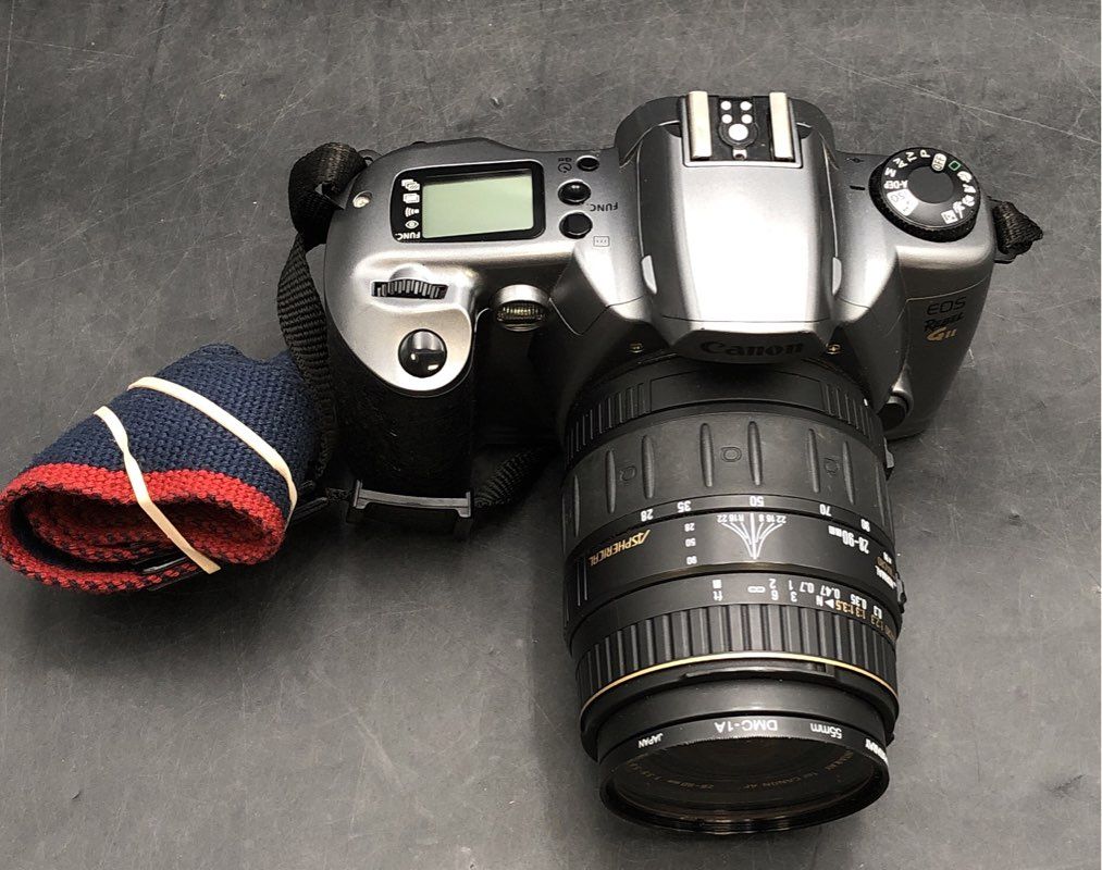 Canon EOS Rebel G11 Black Silver SLR Film Camera