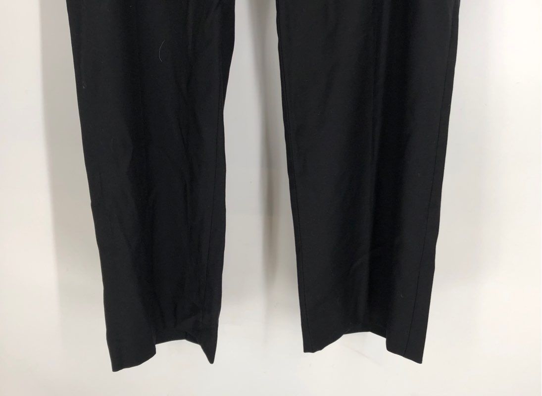 NWT Lauren Ralph Lauren Men&#39;s Black Wool Stretch Dress Pants - Size 36WX30L