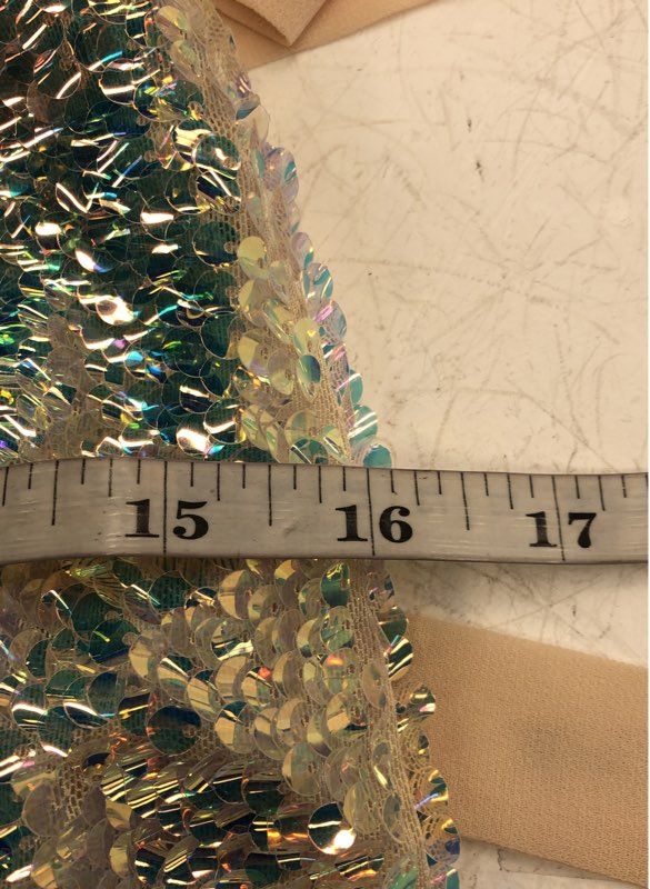 NWT Endless Rose Women's Pink Sequin Ribbon Tie Tank - Size XS