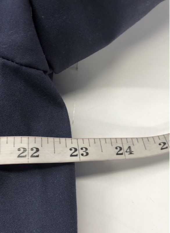 American Apparel Men's US Air Force All-Weather Trench Coat Navy Blue NWT 40S