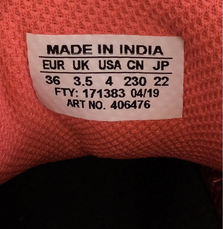 Salomon Women's XA Pro Red Athletic Shoes - Size 4