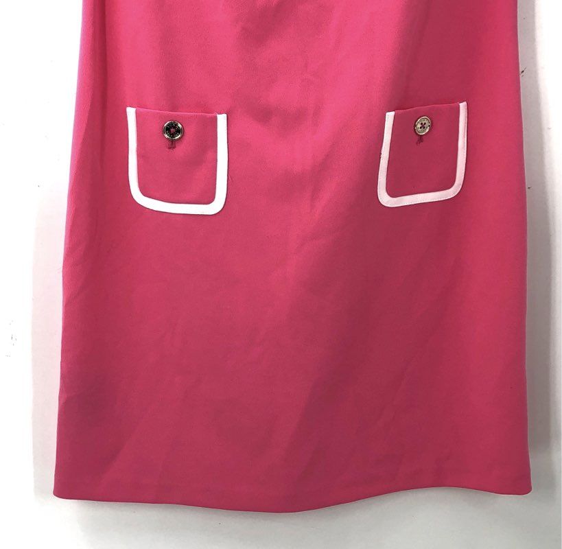 Tommy Hilfiger Women's Pink Shift Dress - Size 10