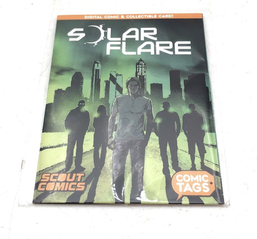 Scout Comics Comic Tags Lot Digital Collectible Cards 7 Count See Photos
