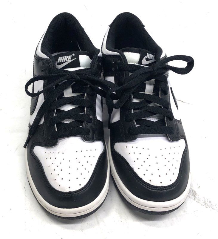 Nike Dunk Low Panda Black White GS Youth Sneakers Size 6Y CW1590-100