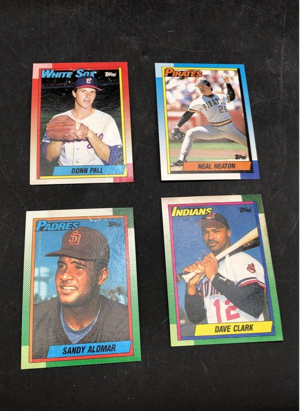 11:3.2 lbs. Lot Of Baseball Cards. Medium Box, Unsorted