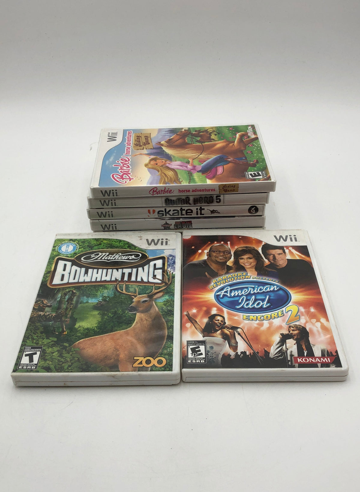 Donkey Kong Country Call of Duty 9 Nintendo Wii Game Lot