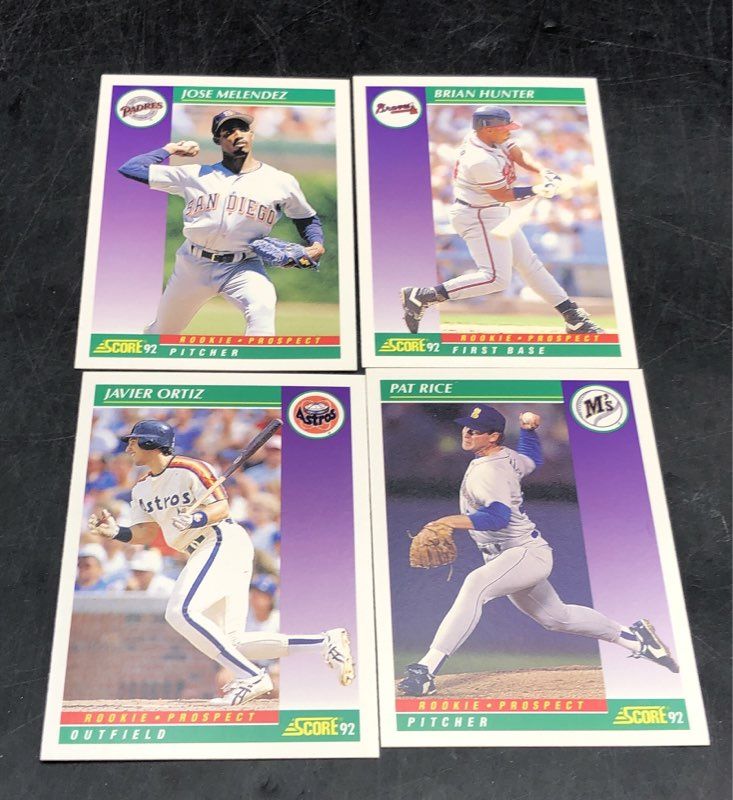 11.8 Lbs. Lot Of Score Baseball MLB Cards. Medium Box, Unsorted