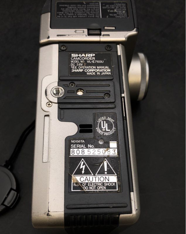 Sharp VL-E760U Camcorder
