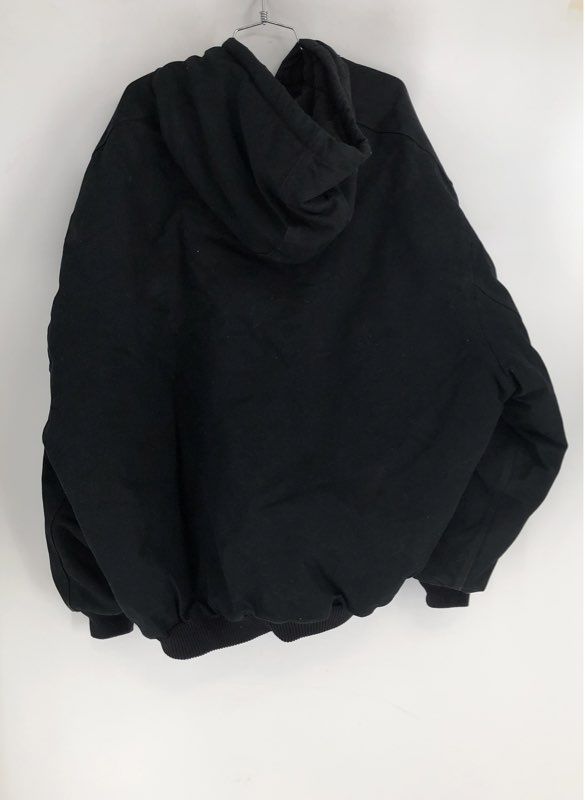 Vintage Carhartt Men's Black Bomber Jacket - Size 5XL