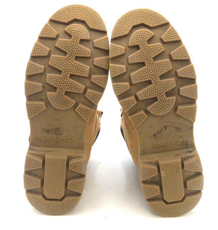 Timberland 6 Inch Premium Wheat Nubuck Leather Waterproof Boots Men's Size 10.5M
