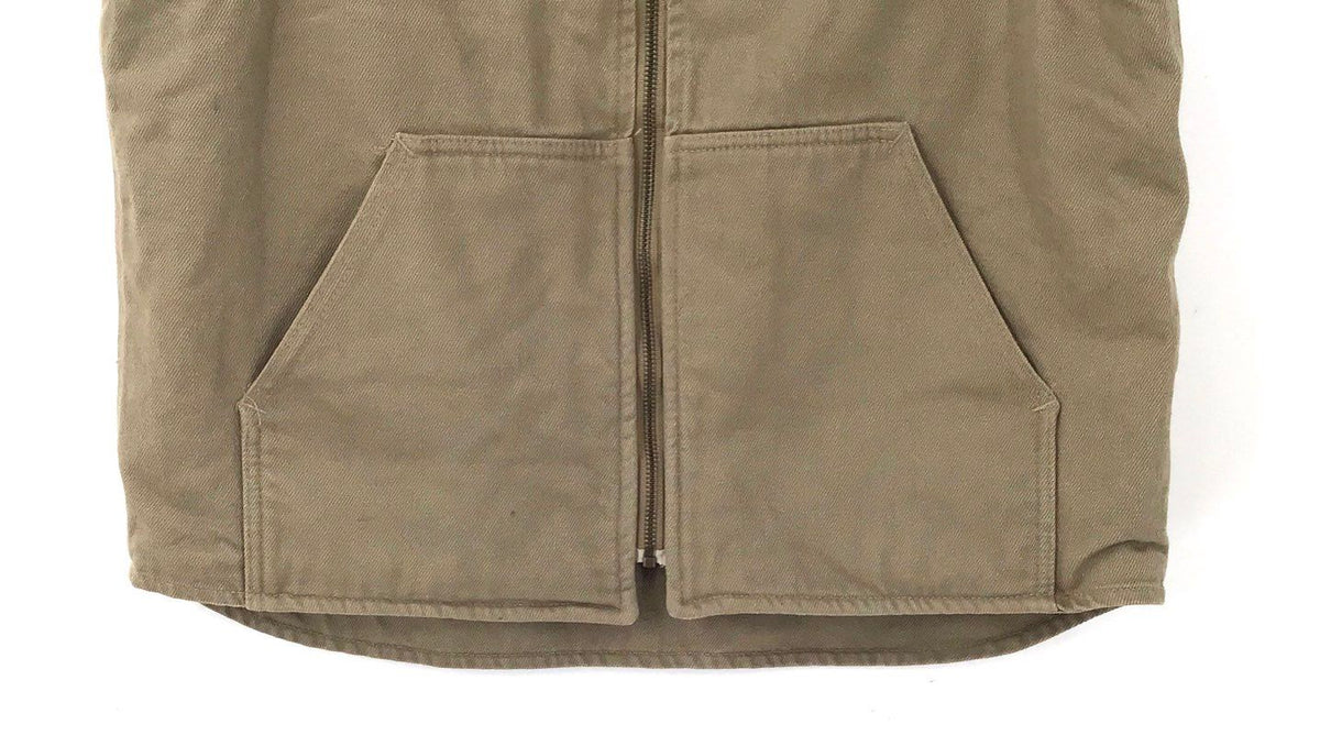 Y2K 2000s Carhartt Men's Tan V19 Duck Canvas Vest - Size L