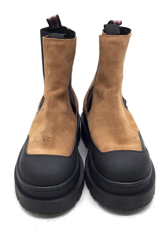 Scotch & Soda Women's Aubri Brown Black Chelsea Boots - Size 6.5