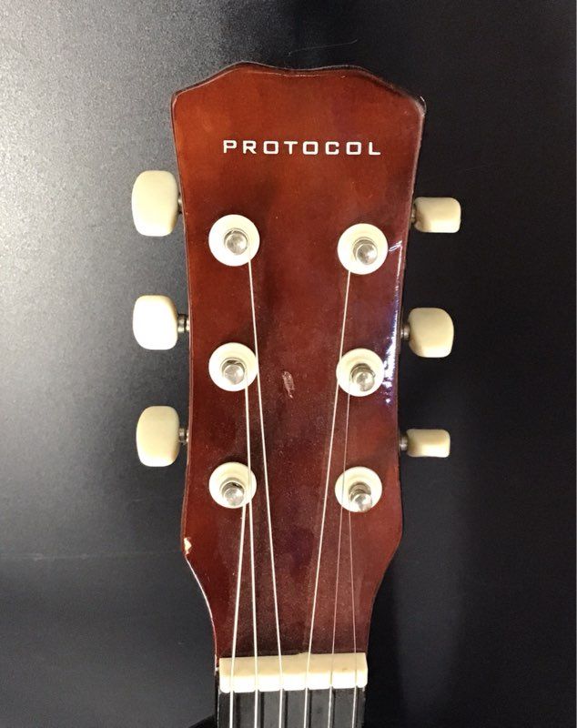 Protocol Brown 6-String Brown Acoustic Guitar