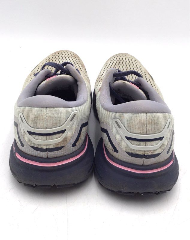 Brooks Women&#39;s Ghost 15 1203801B492 Gray Lace Up Low Top Athletic Shoes- Size 8B