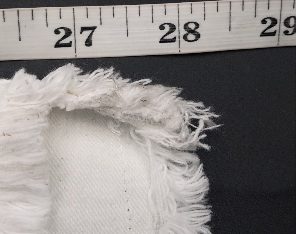 Madewell Women's White 10" High-Rise Skinny Button Fly Frayed Hem Jeans Size 26