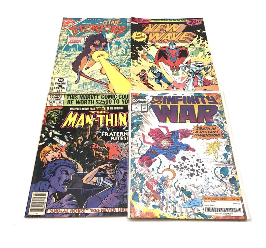 Comic Book Lot Marvel DC Image Mixed Bronze to Modern Age