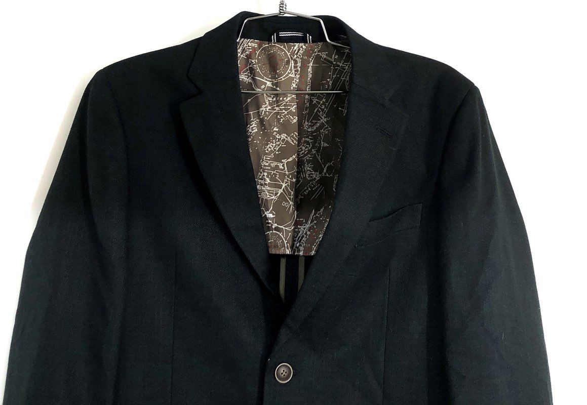 Nautica Men's Black Jensen Modern Fit Active Stretch Blazer Sport Coat Sz 36