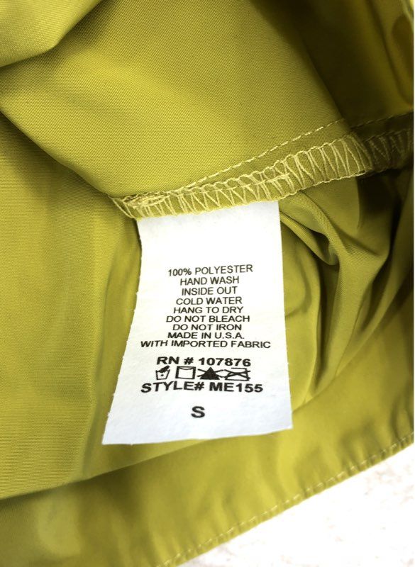 Sun Kim Women's Green Cropped Top - Size S