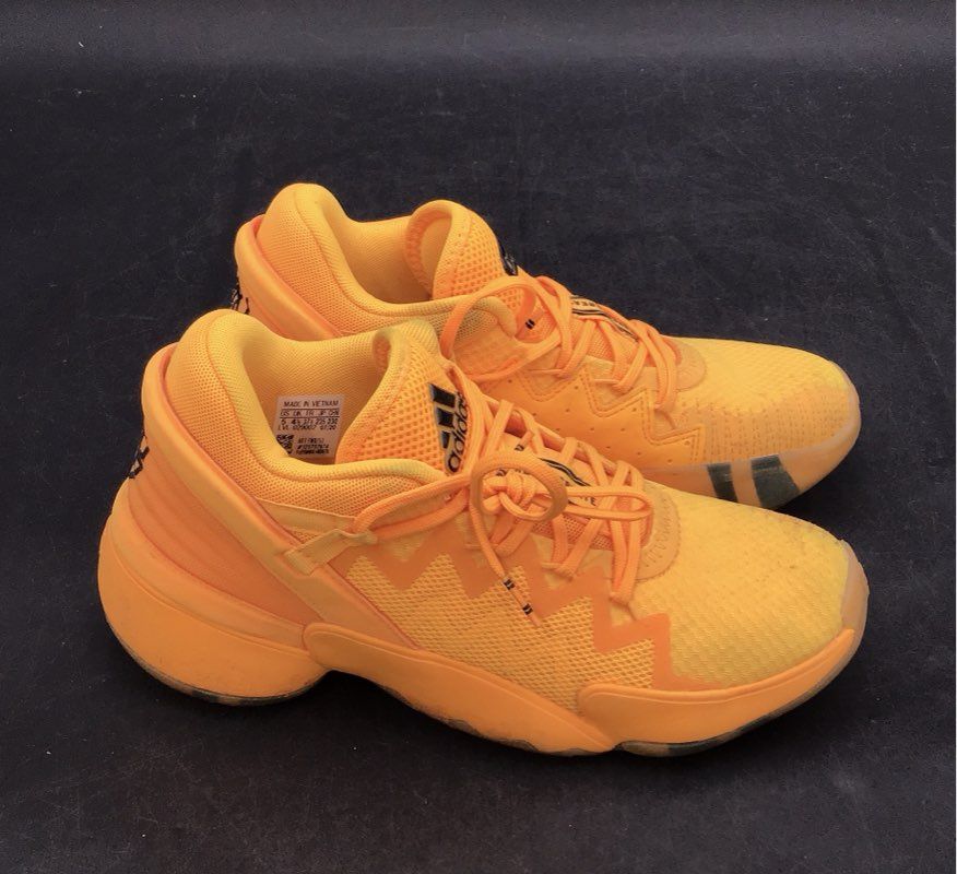 Adidas D.O.N. Issue #2 Crayola Banana Mania Basketball Shoes Size 5