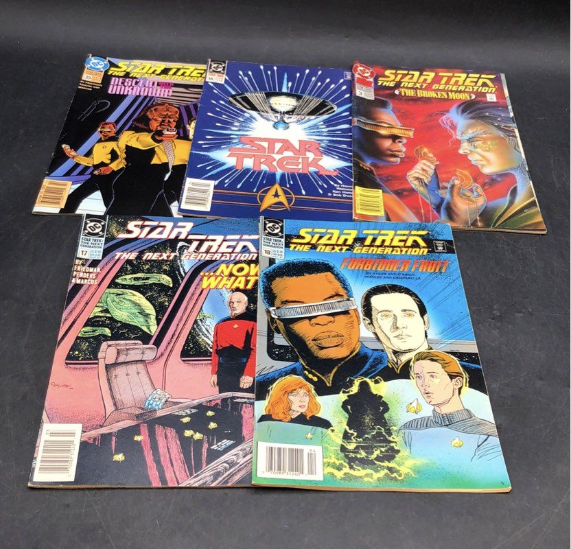 Star Trek DC Comics Lot 1990s Sci-Fi Original Series Next Generation