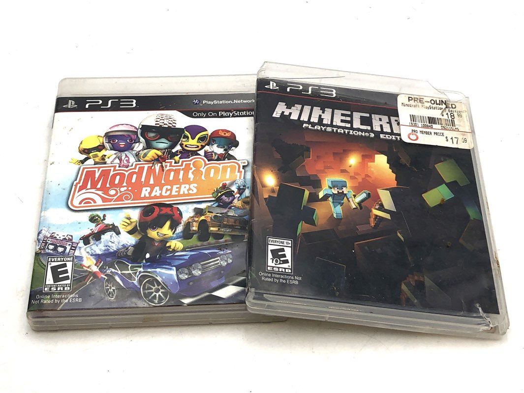 Minecraft Dragon Age 10 Sony PlayStation 3 PS3 Game Lot RPG Action Sports