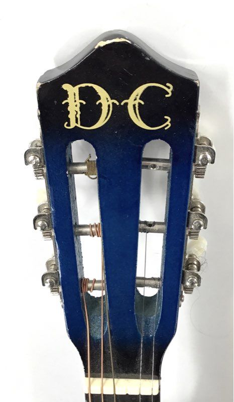 DC Blue Musical Instrument 6 String Acoustic Guitar