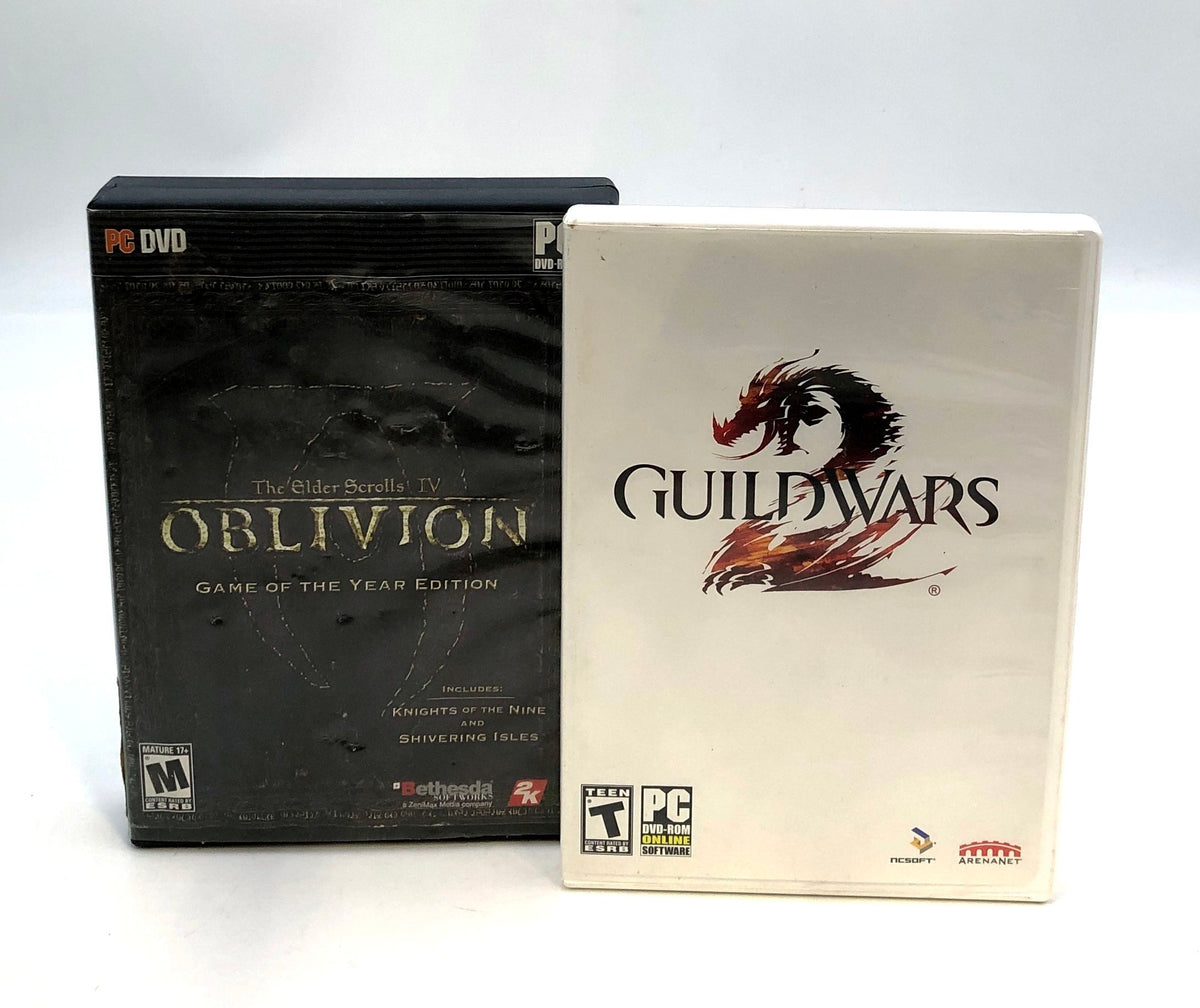 The Sims 3 Oblivion Guild Wars 11 PC Game Lot DVD ROM EA Bethesda
