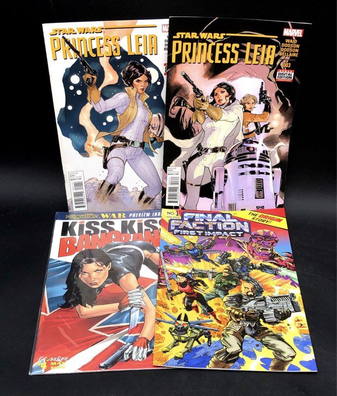 Spawn #8 + Star Wars Princess Leia 21 Comic Book Lot Marvel DC Image Valiant