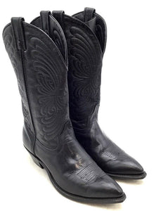 Laredo Men's Black Cowboy Western Boots - Size 8.5M