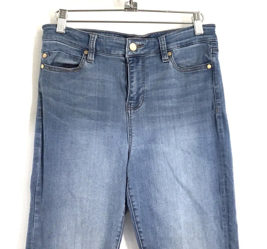 Liverpool Los Angeles Women's Blue High Rise Skinny Jeans Sz 6 28
